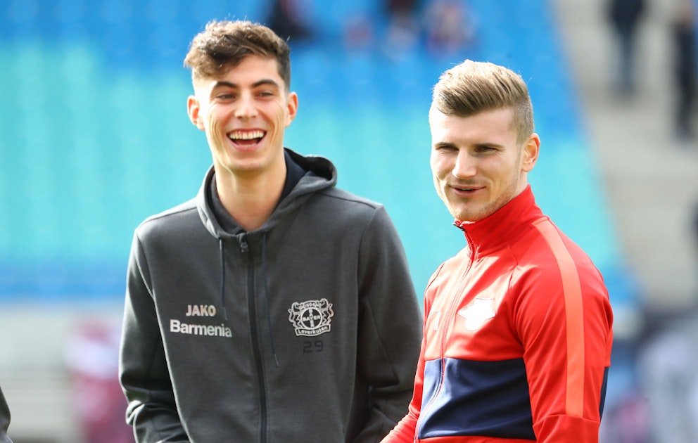 Bald an der Seite von Timo Werner? : Kai Havertz bittet Leverkusen um