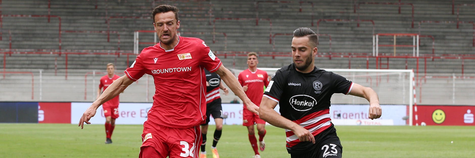 Künftig Teamkameraden: Christian Gentner und Niko Gießelmann.