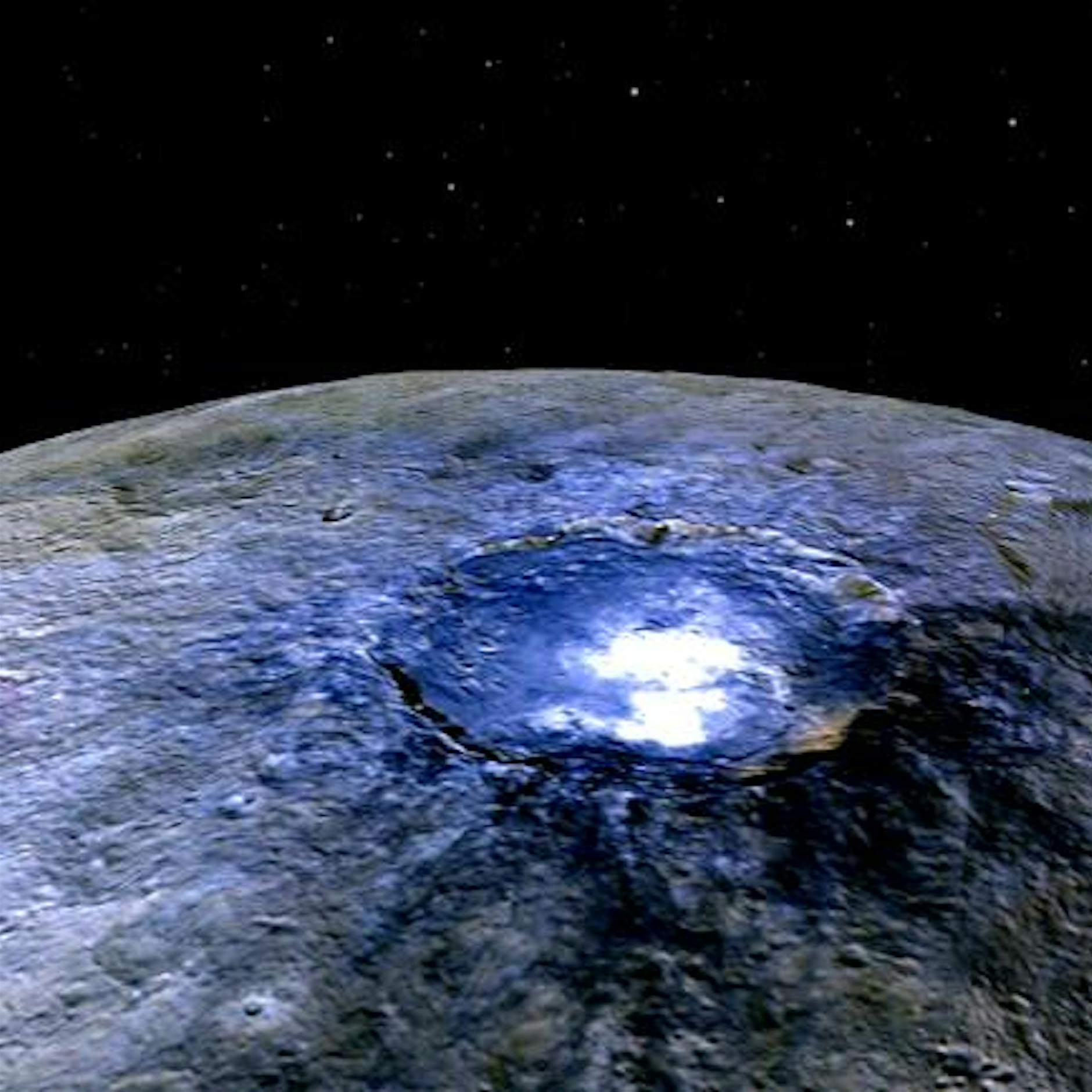 Zwergplanet Ceres ist noch nicht vollständig erkaltet