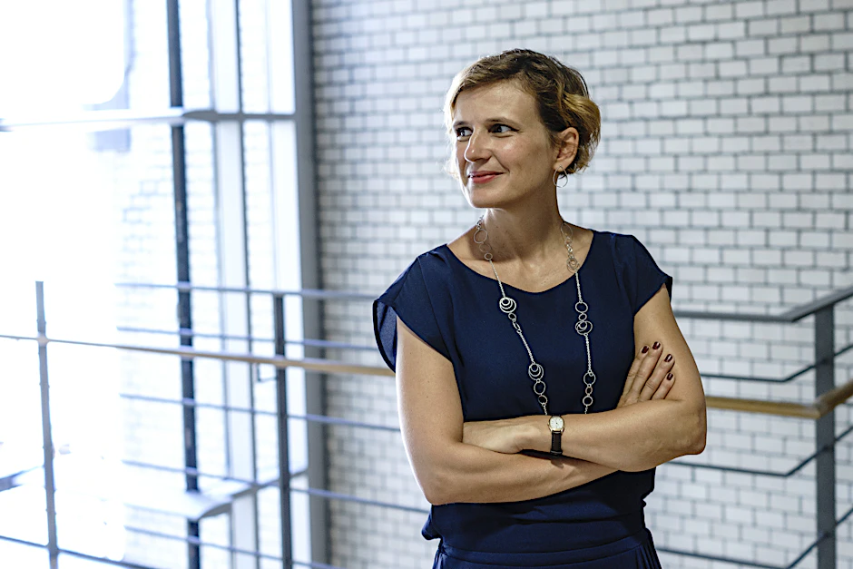 Linke-Vorsitzende Katja Kipping.<br>