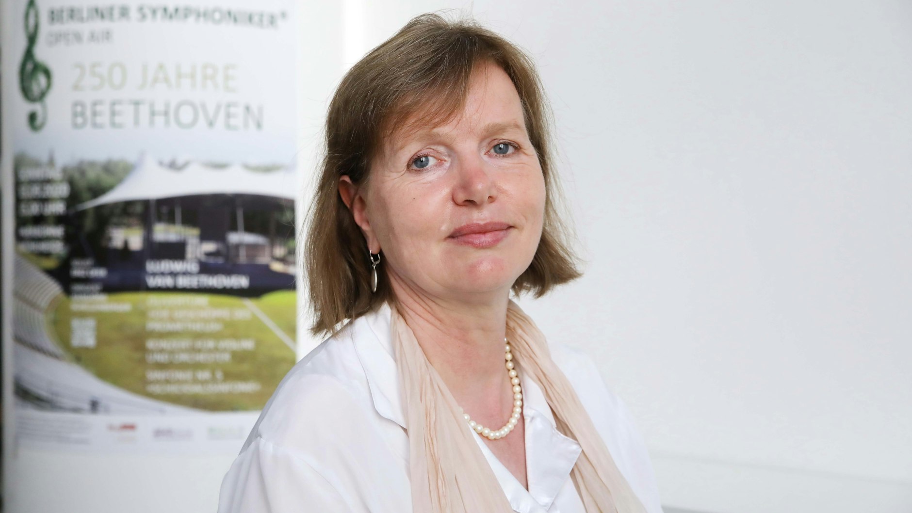 Sabine Völker (53) ist die Intendantin der Berliner Symphoniker, die mit ihrem Beethoven-Programm Klassik in die Wuhlheide bringen.