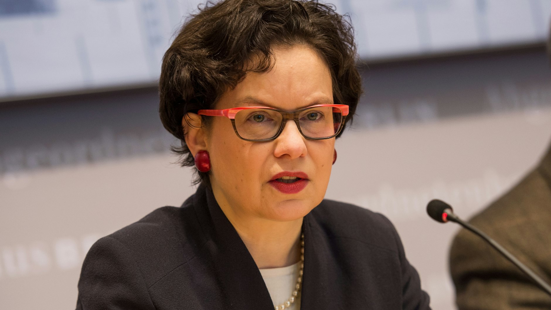 Maja Smoltczyk, Berliner Beauftragte für Datenschutz und Informationsfreiheit, kritisiert die Berliner Polizei.