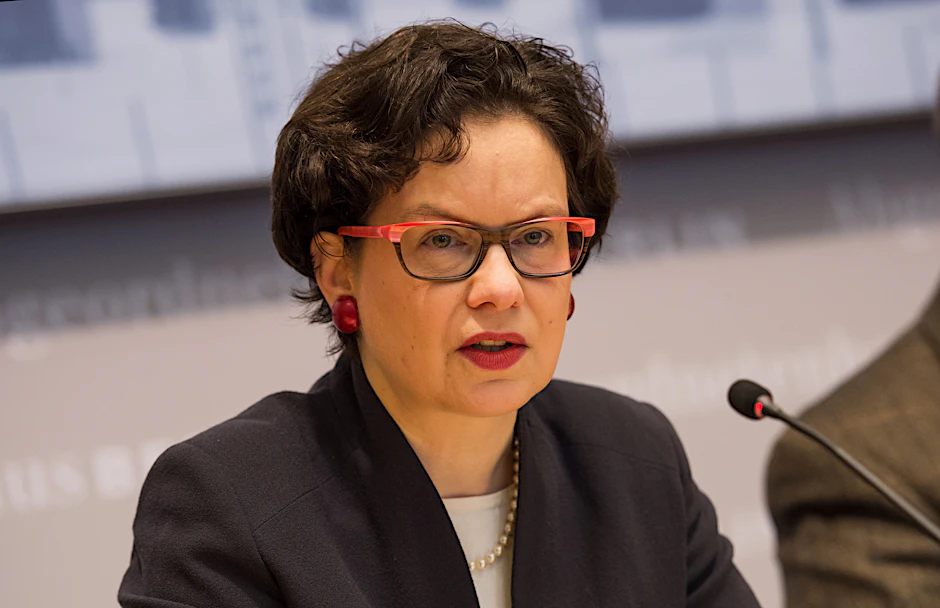 Maja Smoltczyk, Berliner Beauftragte für Datenschutz und Informationsfreiheit, kritisiert die Berliner Polizei.