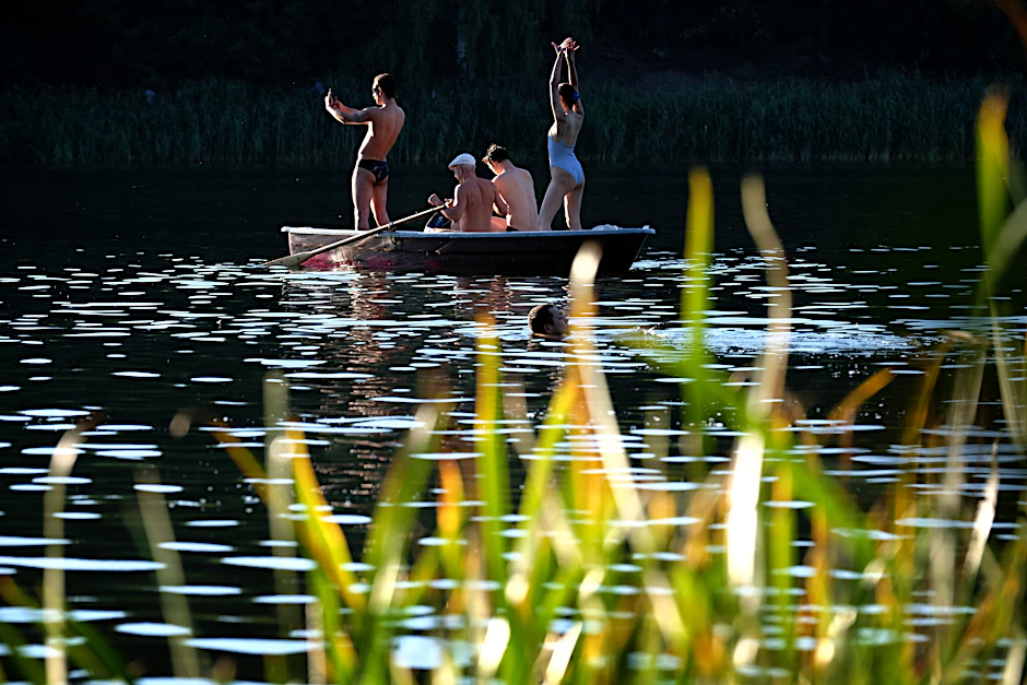 Content für die Instagram-Story: Der Ausflug zum See lässt sich großartig in Szene setzen.