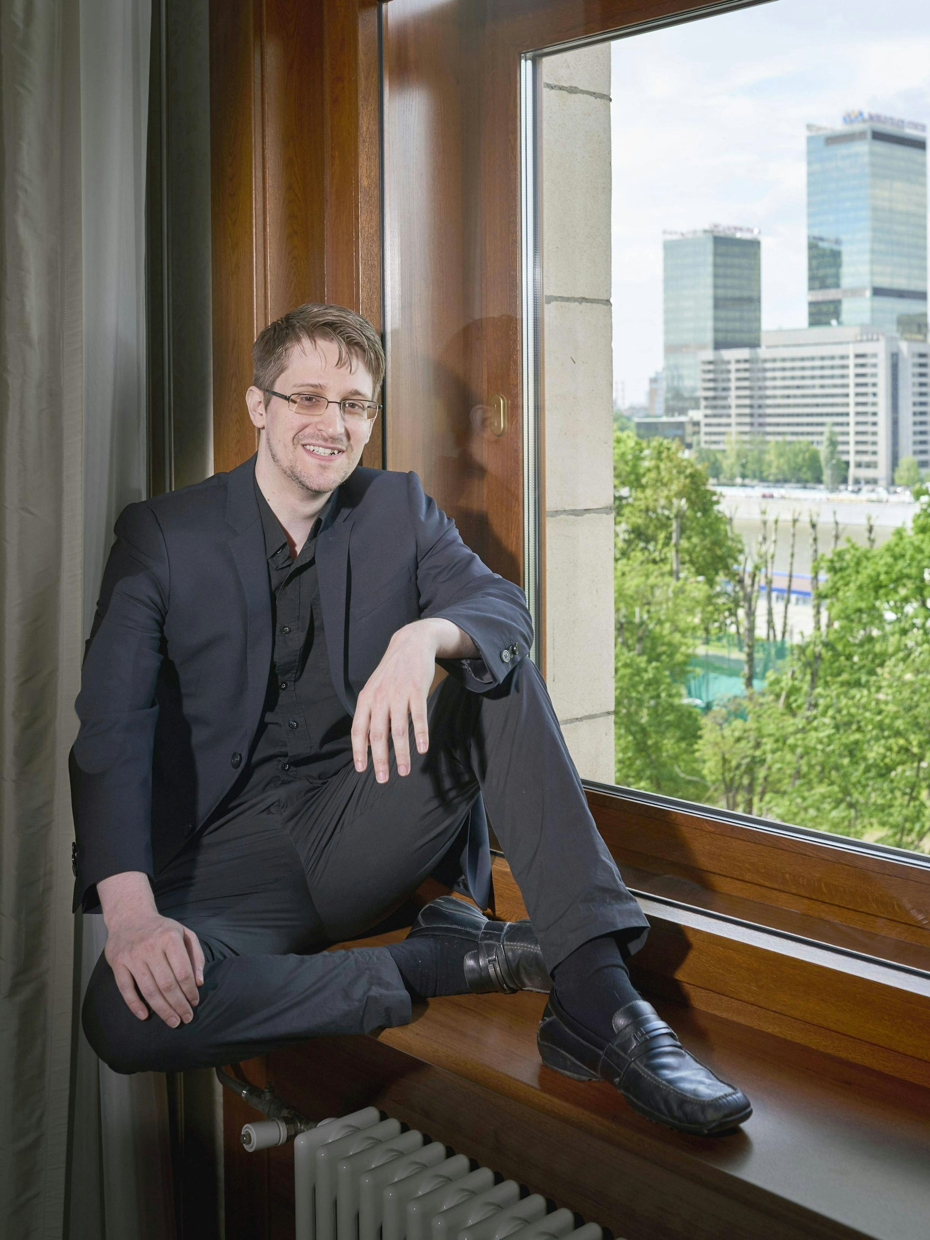 Edward Snowden lebt seit Jahren im russischen Exil.<br>