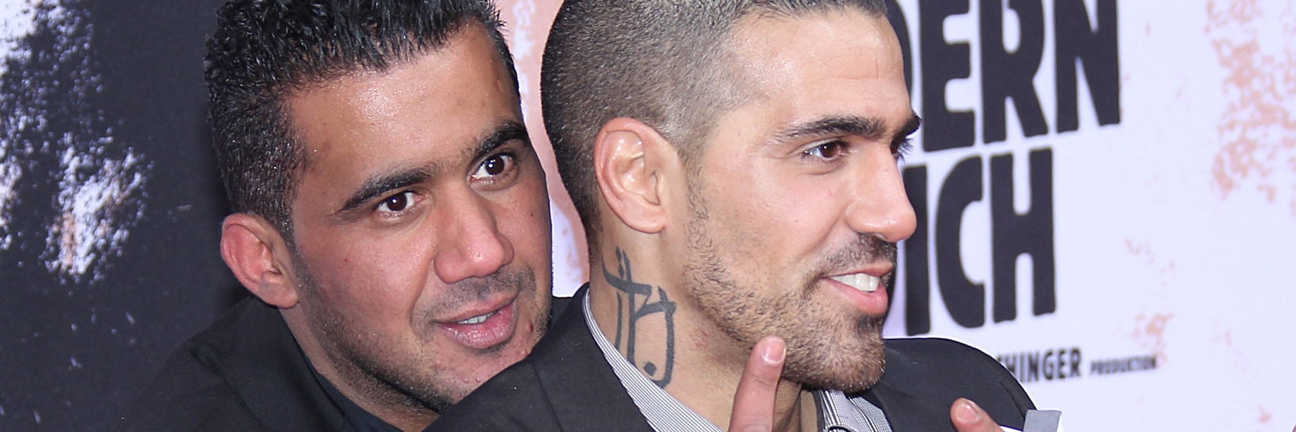 Da waren sie noch ziemlich beste Freunde: Arafat Abu-Chaker (l.) und Bushido bei der Premiere des Films „Bushido – Zeiten ändern sich" im Jahr 2010.