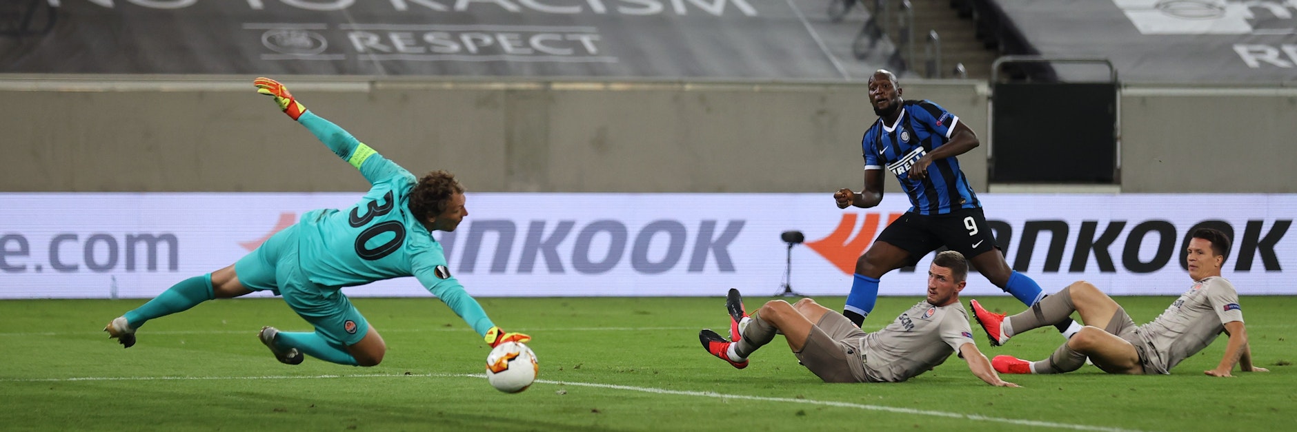 Inter Mailands Lukaku ist nicht zu stoppen.