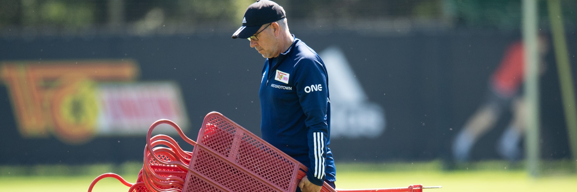 Unions Trainer Urs Fischer will in Bad Wörishofen nicht nur den Pappkameraden etwas beibringen.