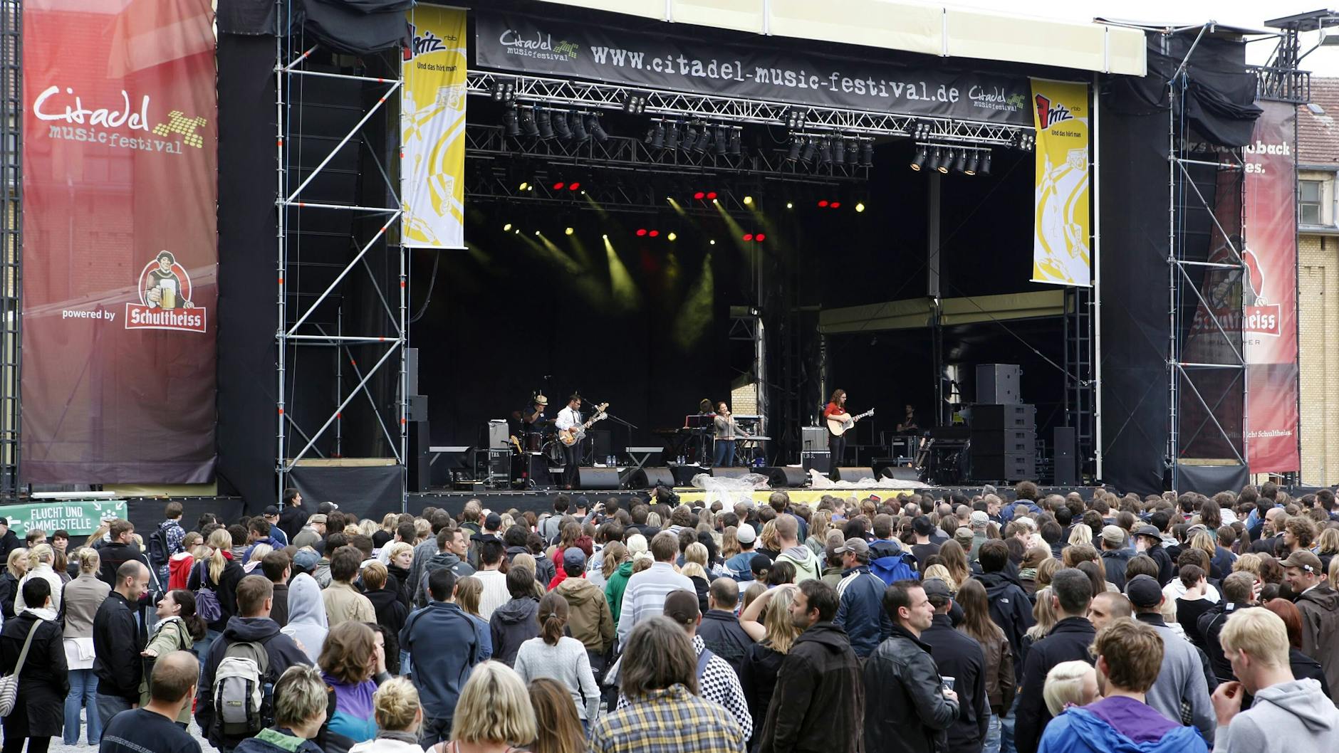 Die Rock-Bühne auf der Zitadelle Spandau: Auf dem Festival 2021 soll auch Xavier Naidoo auftreten.