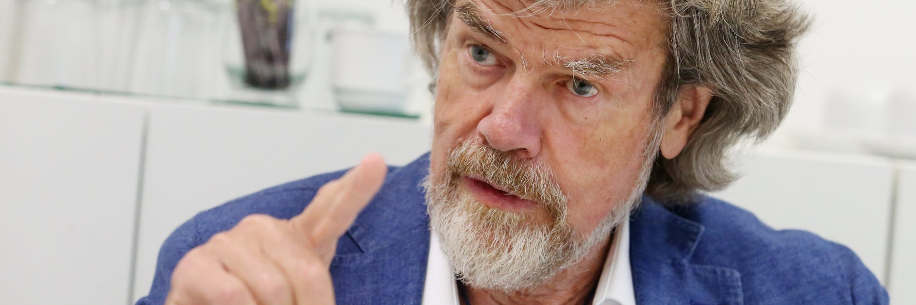 Bergsteiger Reinhold Messner 