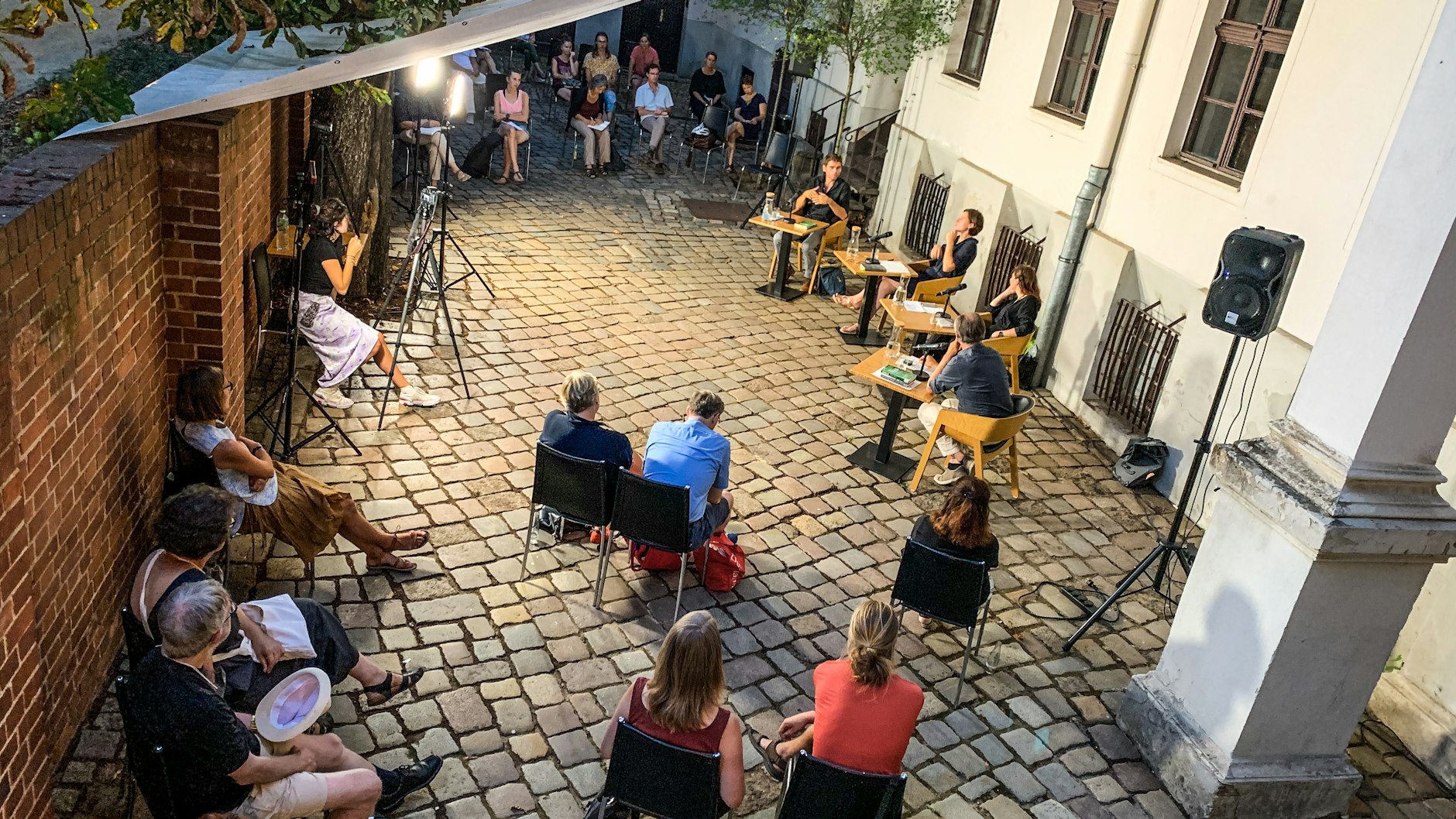 Ein Ausschnitt der Projektwoche „Umwelten“ im Literaturforum im Brecht-Haus