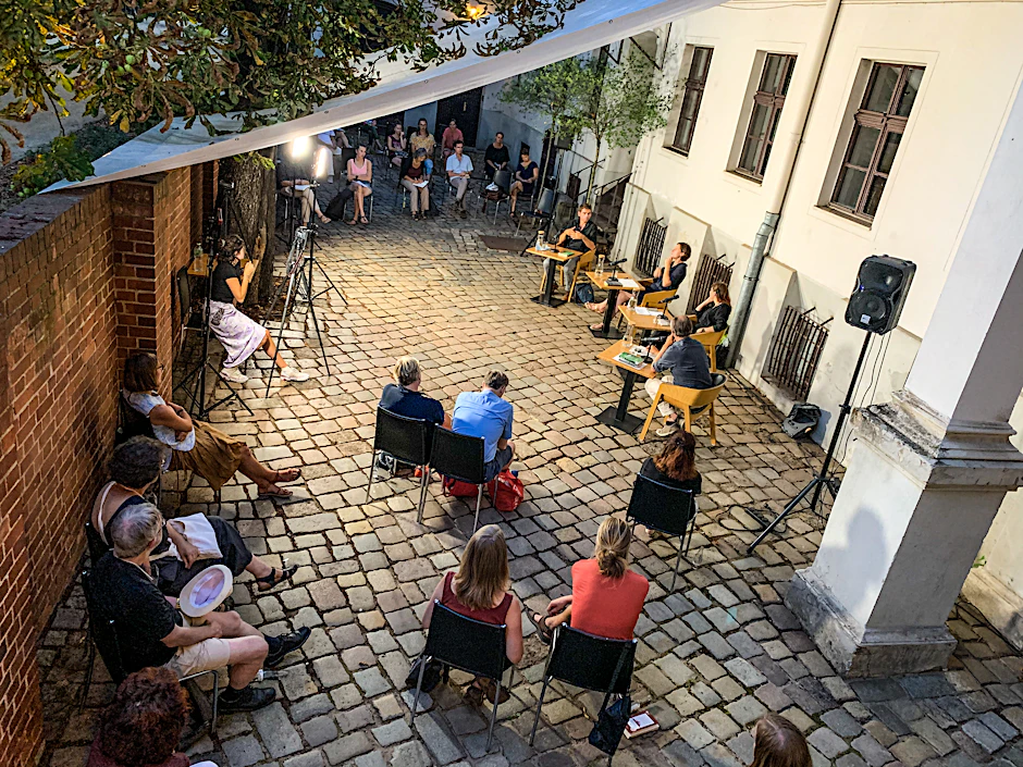 Ein Ausschnitt der Projektwoche „Umwelten“ im Literaturforum im Brecht-Haus
