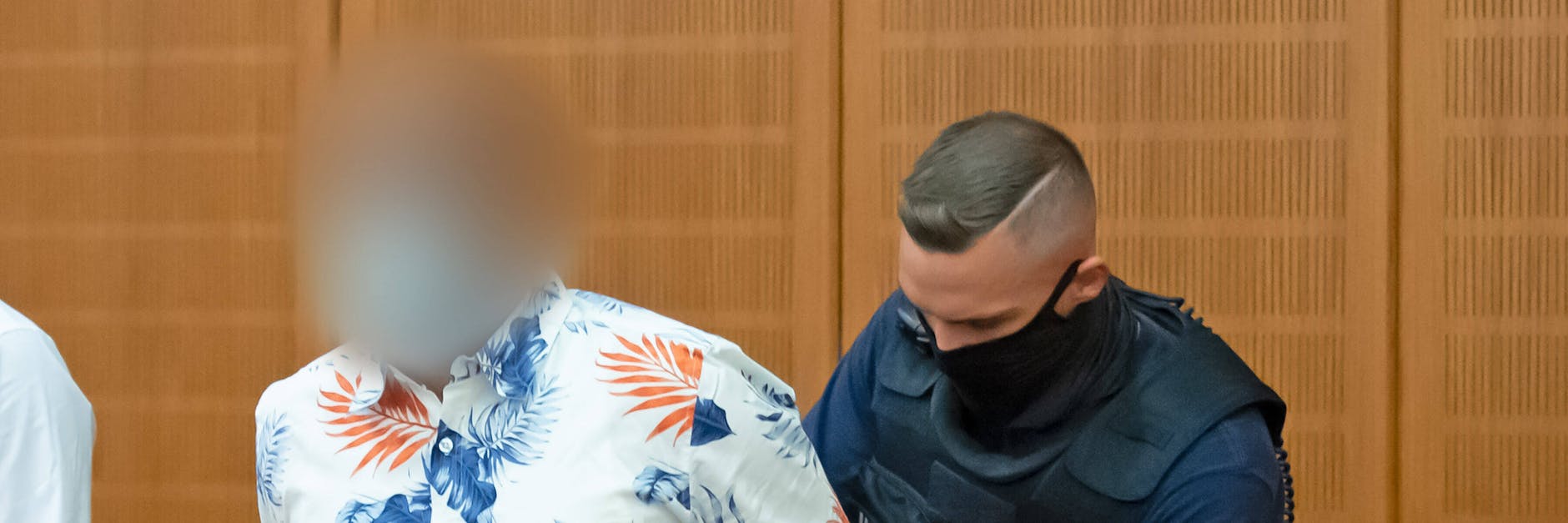 Habte A. im Gerichtssaal.