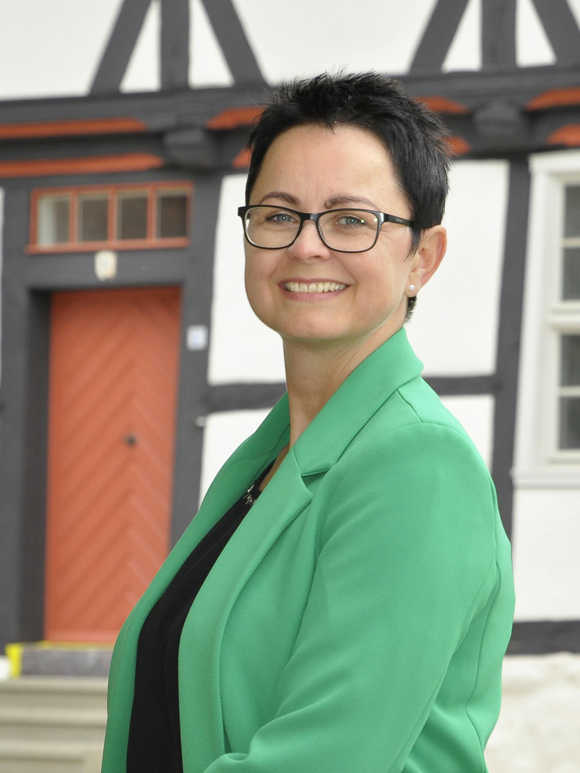 Annett Jura, die Bürgermeisterin Perlebergs.