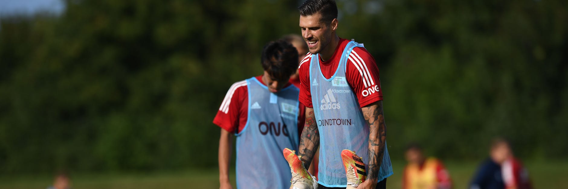 Packt im Trainingslager in Bad Wörishofen überall mit an, wo es Not tut: Unions Kapitän Christopher Trimmel.