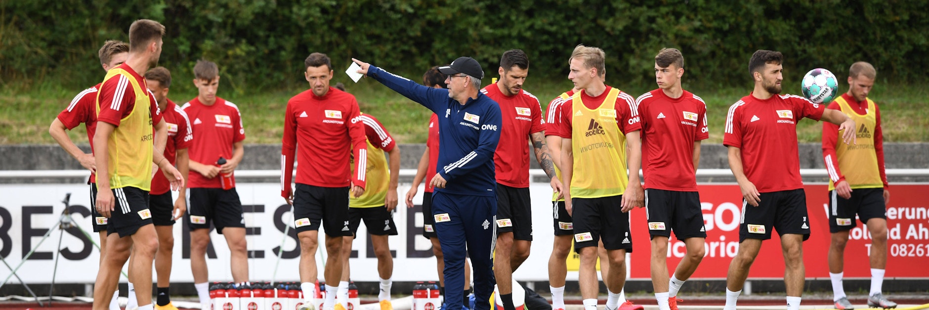 Trainer Urs Fischer war mit seinen Union-Profis im bayrischen Trainingslager zufrieden.