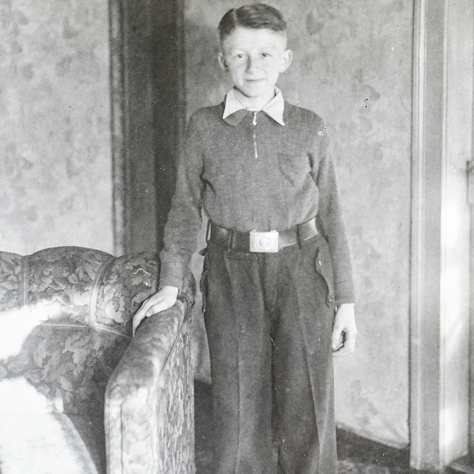 Alexander Saager als Teenager. Er ist in Schneeberg in Sachsen aufgewachsen. 