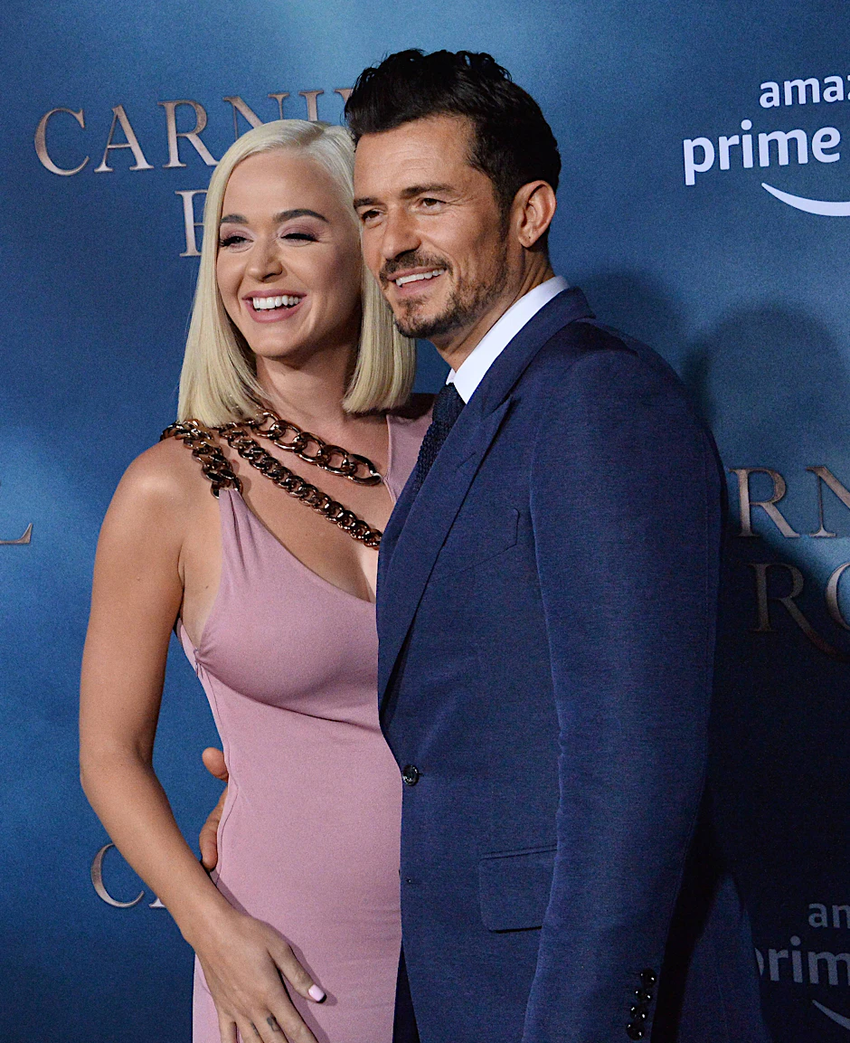 Katy Perry und Orlando Bloom bei einer Film-Premiere.&nbsp;