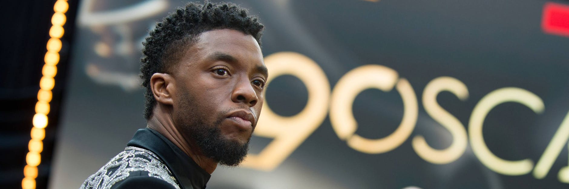Chadwick Boseman bei den Oscars 2018 - hier wusste er schon, dass er an Krebs leidet.
