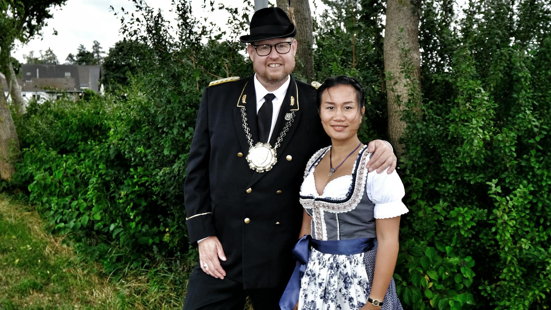 Andreas Kurth und seine Partnerin Anny Thueaku-Don haben sich wegen der Corona-Krise seit Januar 2020 nicht mehr gesehen. 