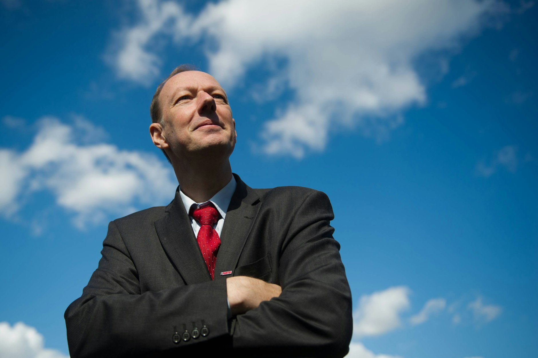 Der EU-Parlamentarier und Satiriker Martin Sonneborn.