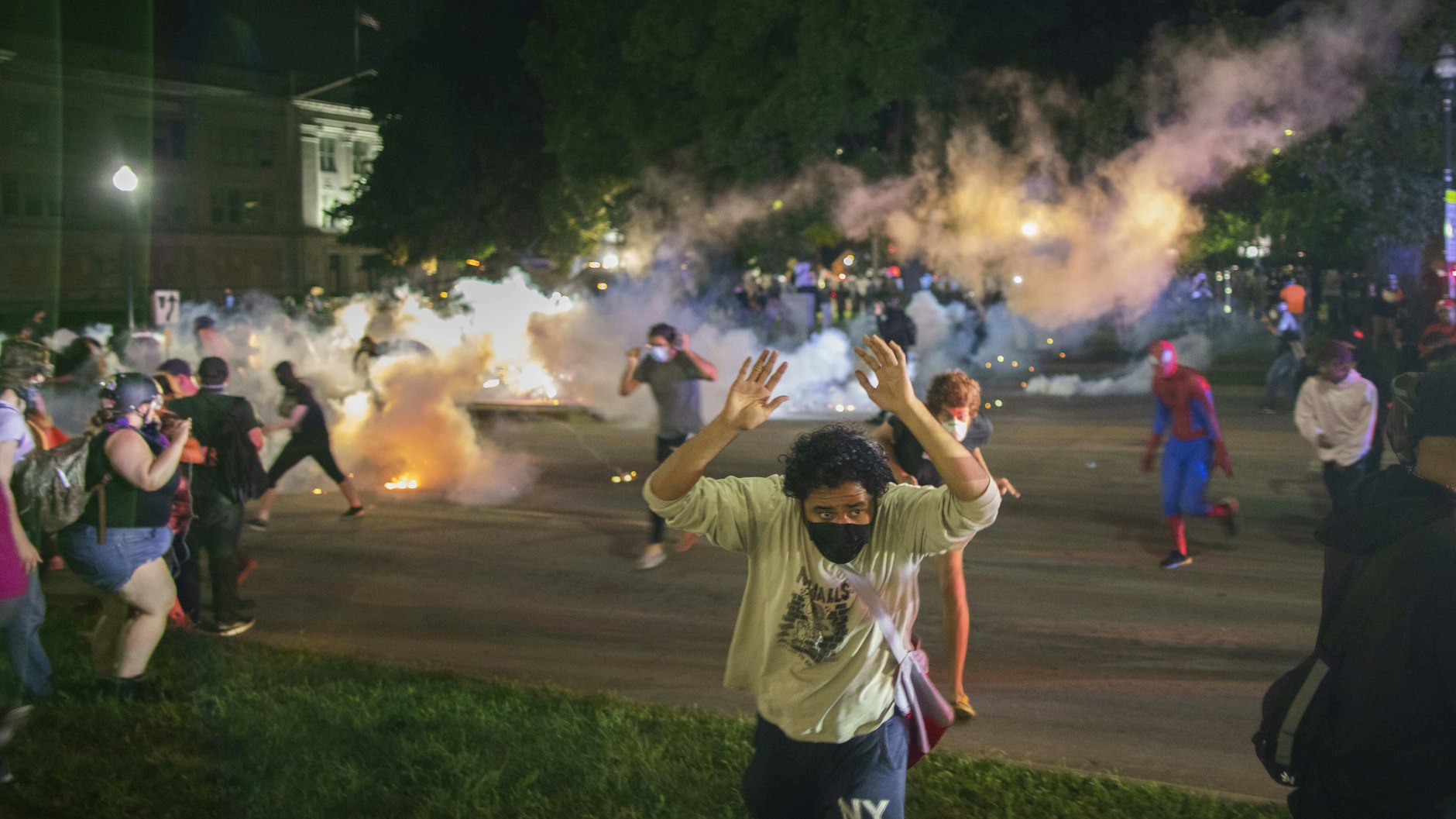 Bei gewalttätigen Protesten in den USA kamen innerhalb einer Woche drei Menschen ums Leben.