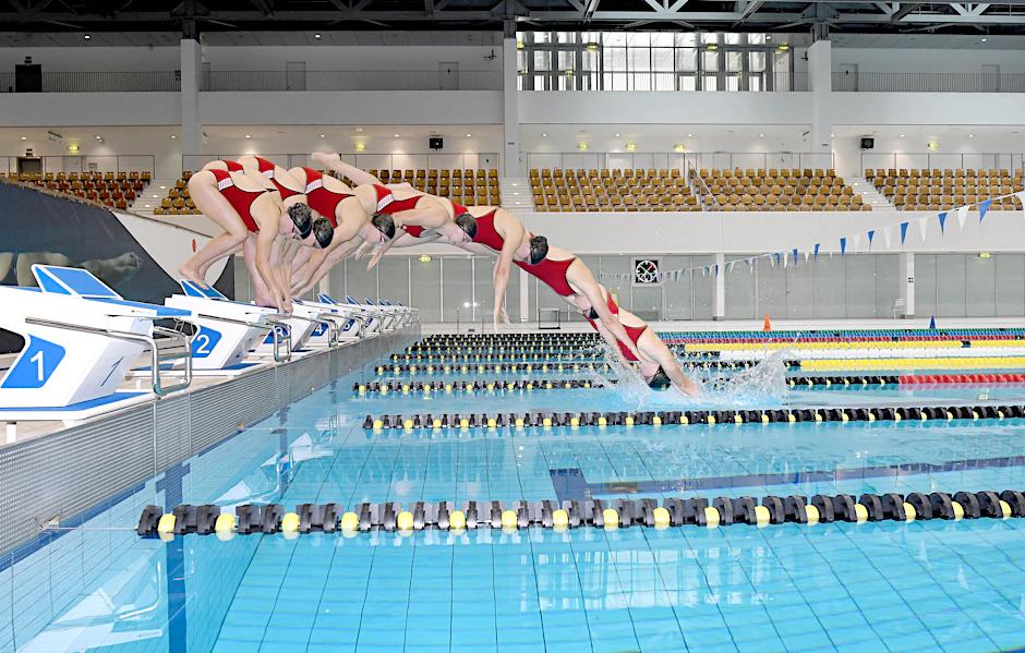 Startsprung in sieben Phasen: Maya Tobehn hofft, dass sie 2021 bei den Olympischen Spielen ins Wasser springen kann.