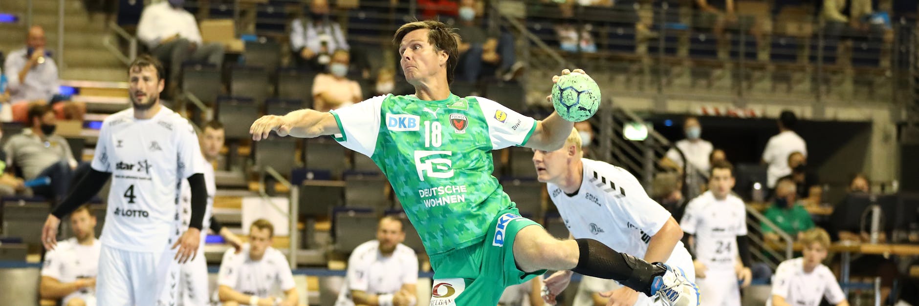 Hans Lindberg und die Füchse unterlagen dem THW Kiel.