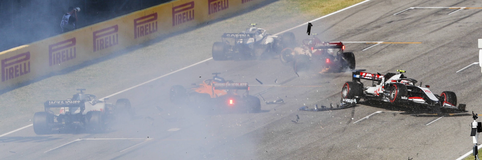 Zahlreiche Crashs überschatten das Rennen in Mugello.