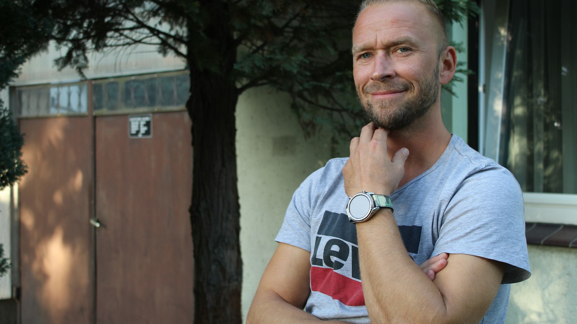 Sten Kowalick will mit seiner Familie aus dem alten Mühlrose ins neue Mühlrose ziehen.