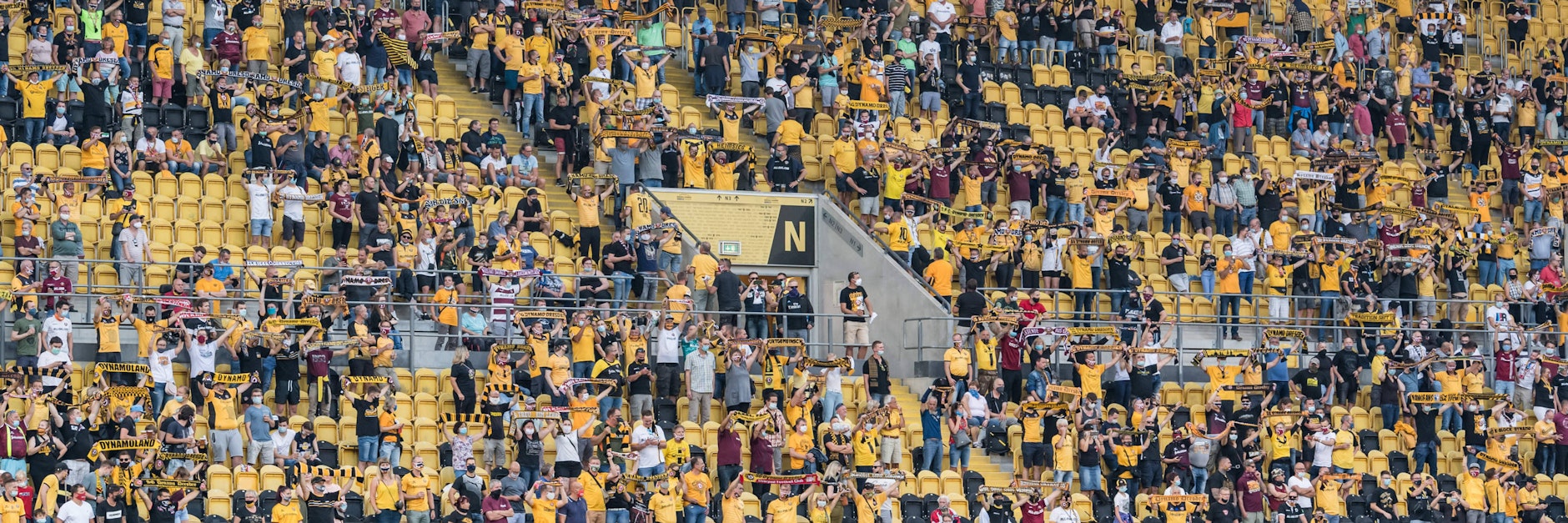 Endlich dürfen die Fans wieder ins Stadion.&nbsp;