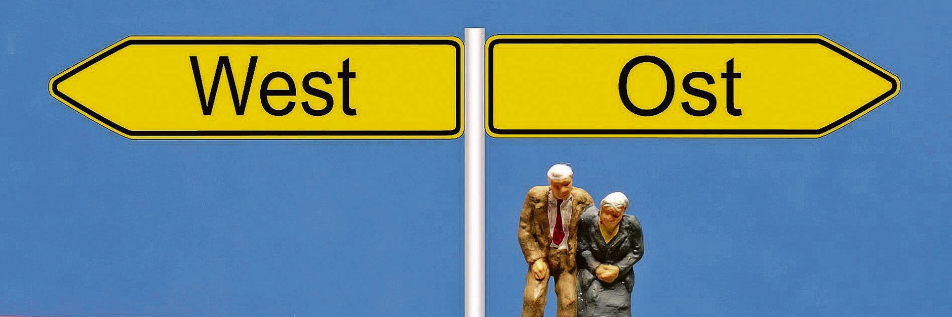 Rentner im Westen können aber stärker von Vermögen zehren.