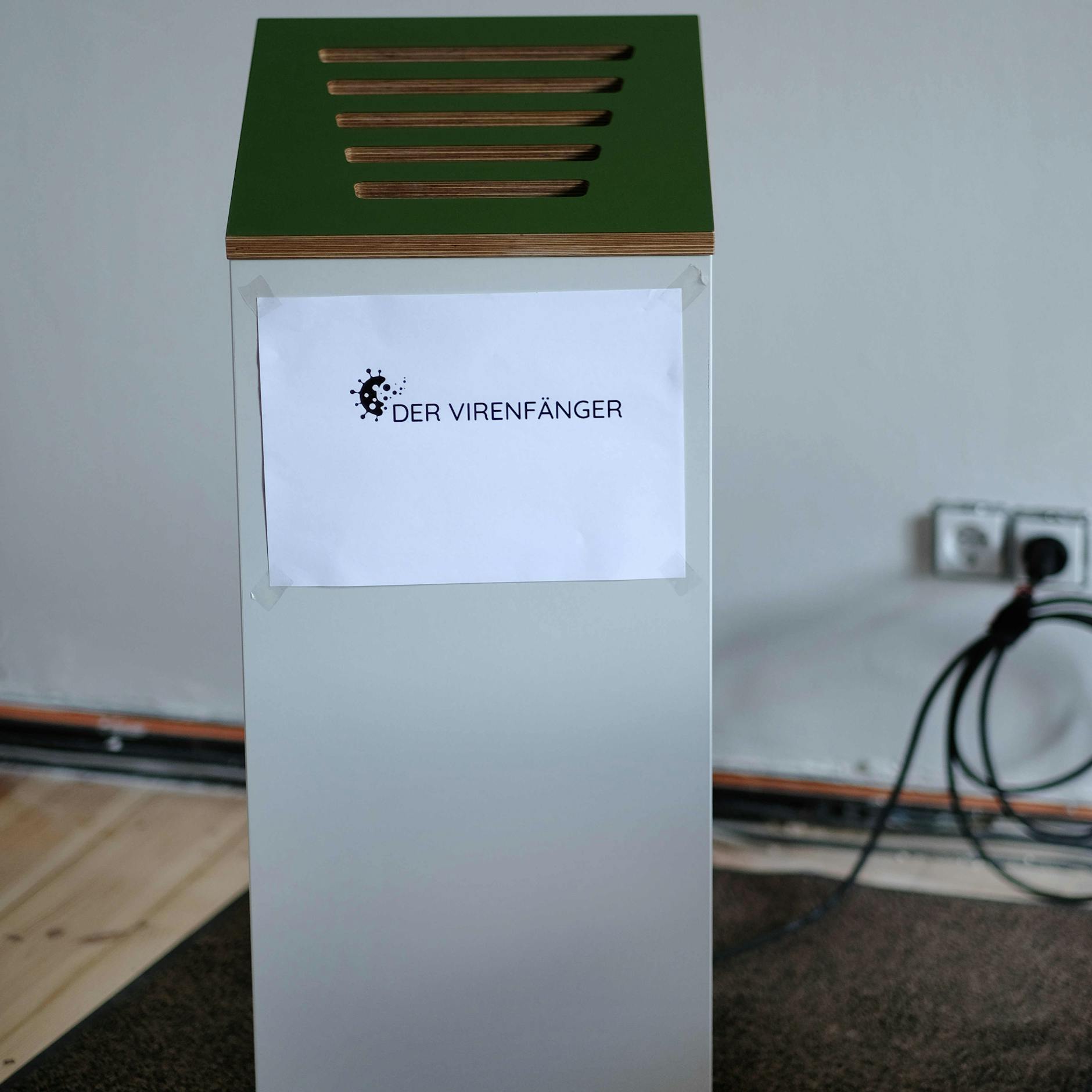 In der Entwicklung hieß der Filter noch „Reiner", jetzt „Virenfänger“<br><br>