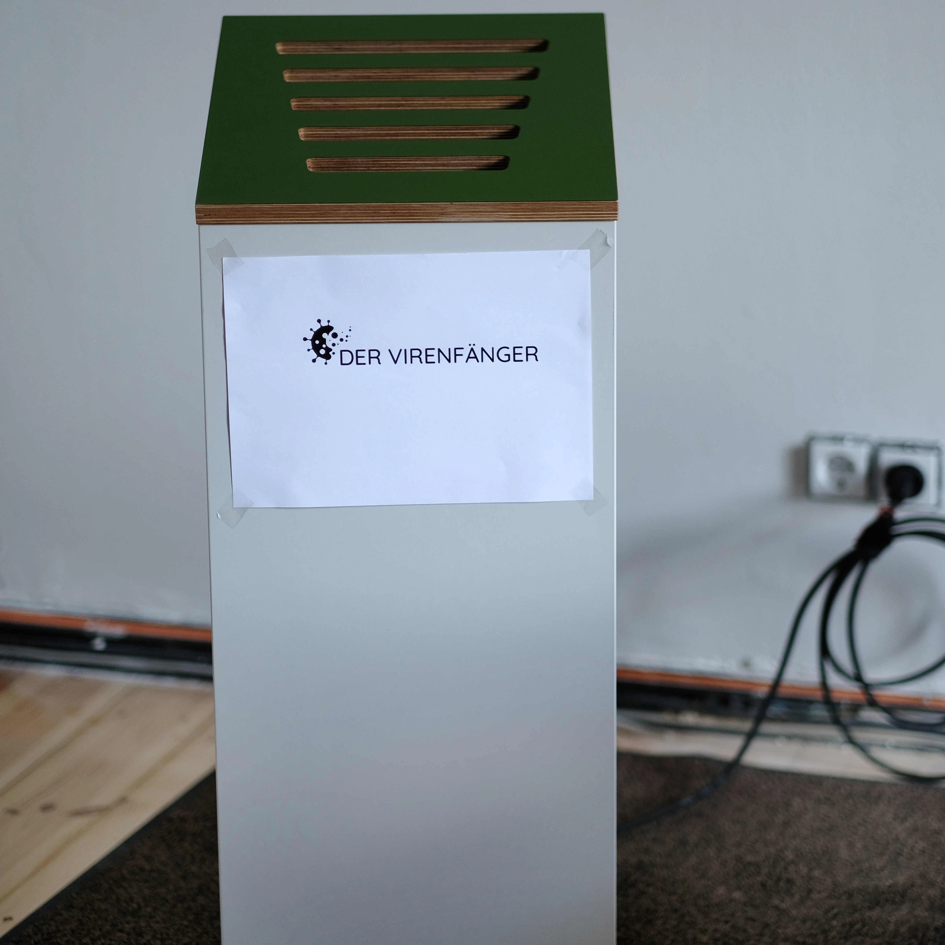 In der Entwicklung hieß der Filter noch „Reiner", jetzt „Virenfänger“<br><br>
