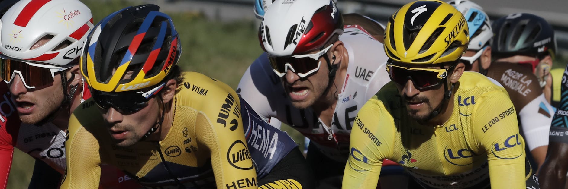 Julian Alaphilippe ist das Gelbe Trikot los.