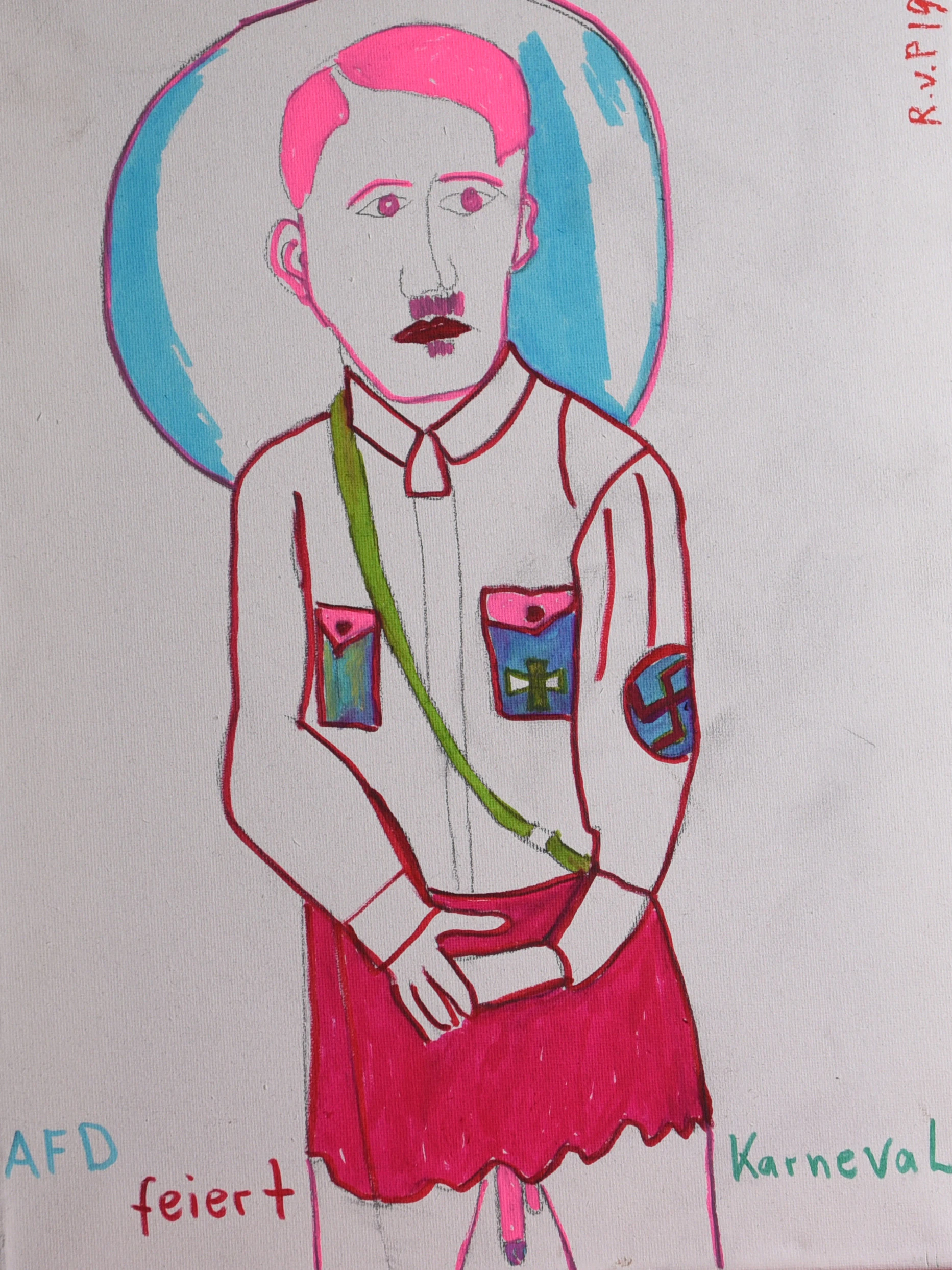 Ein aktuelles Werk von Rosa von Praunheim