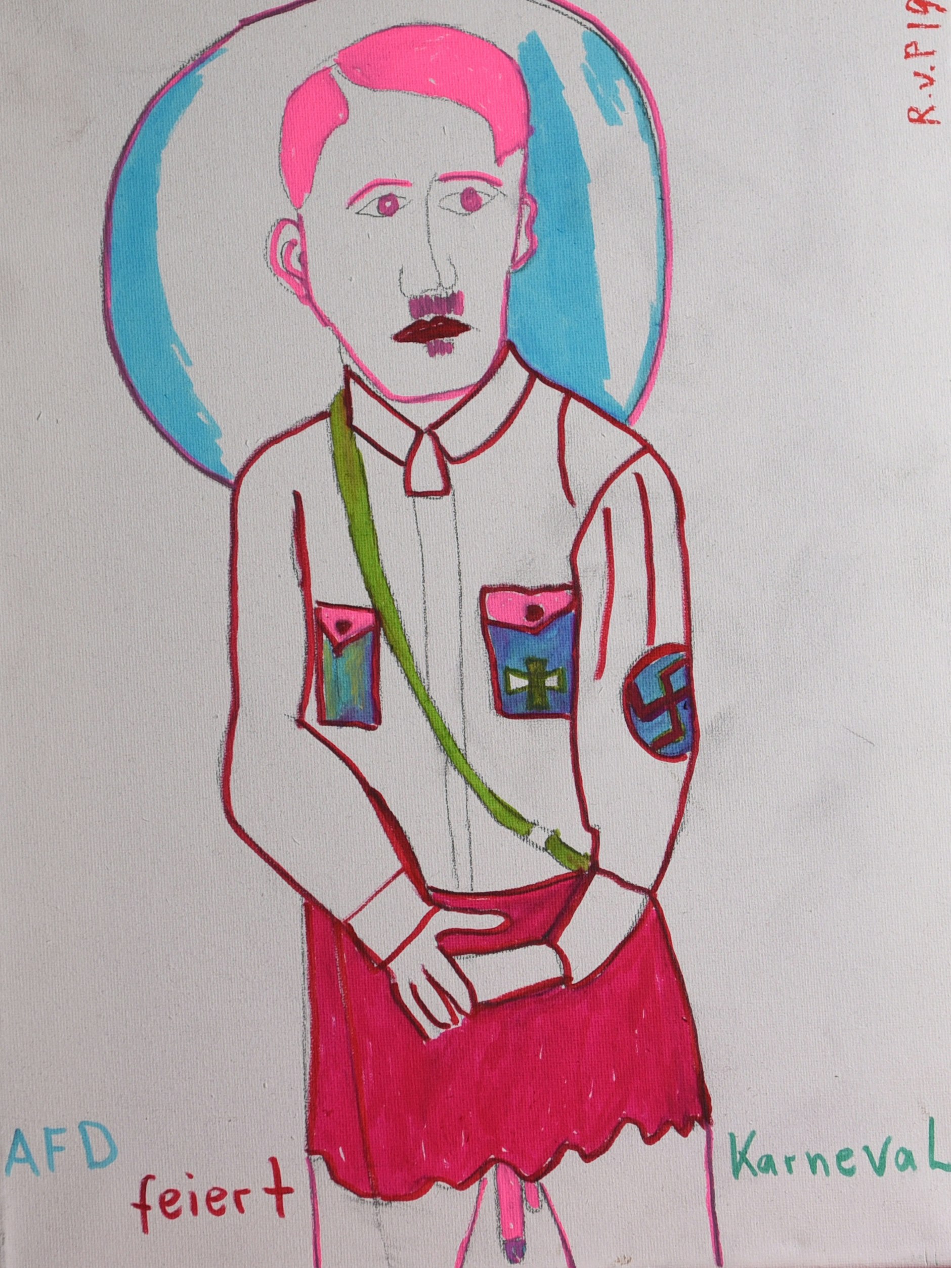 Ein aktuelles Werk von Rosa von Praunheim