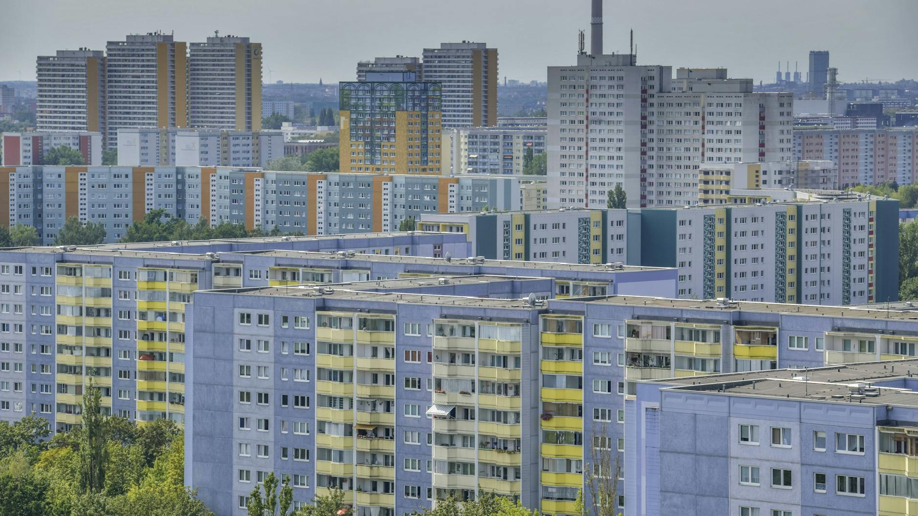 Hier kann man gute Geschichten abholen: Wohnsiedlung in Marzahn-Hellersdorf.