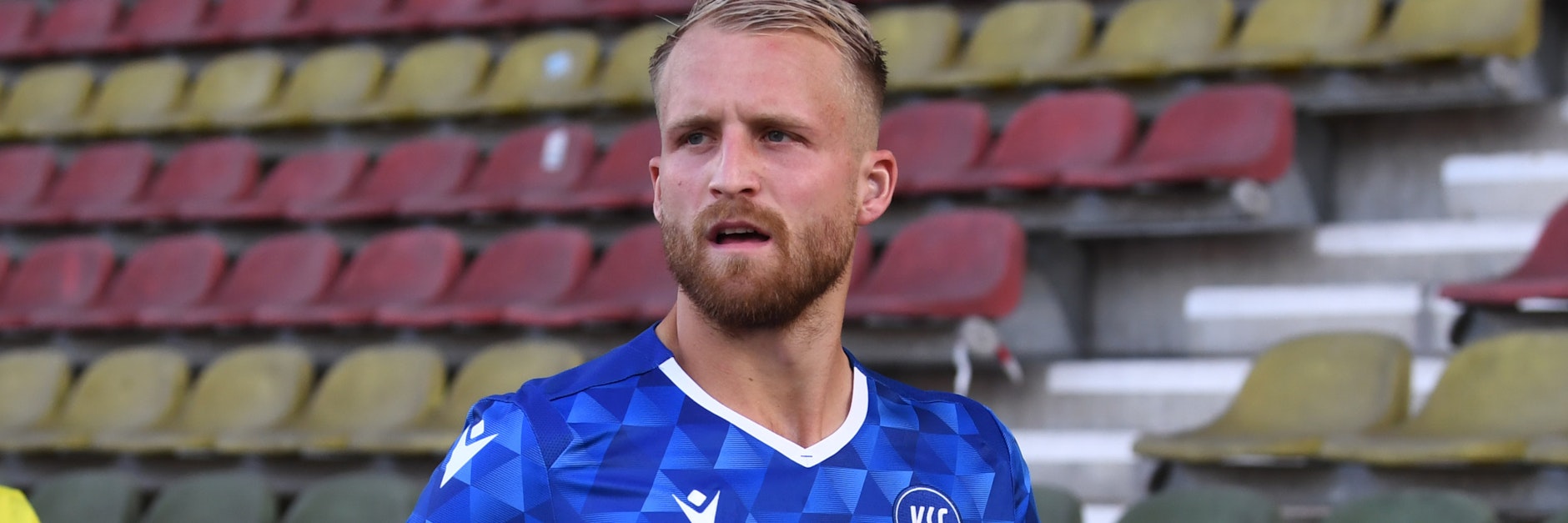 Blickt wohl nicht auf eine Zukunft in Köpenick: Karlsruhes Philipp Hofmann.