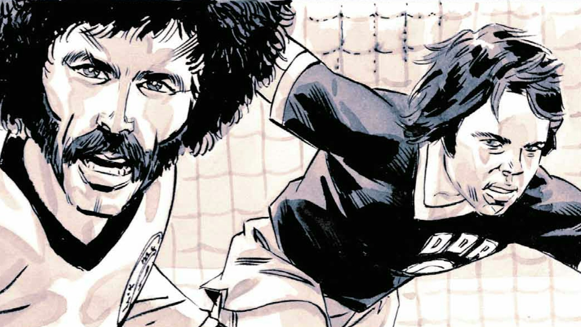 Stürmerstar West und Stürmerstar Ost: Paul Breitner und Jürgen Sparwasser.