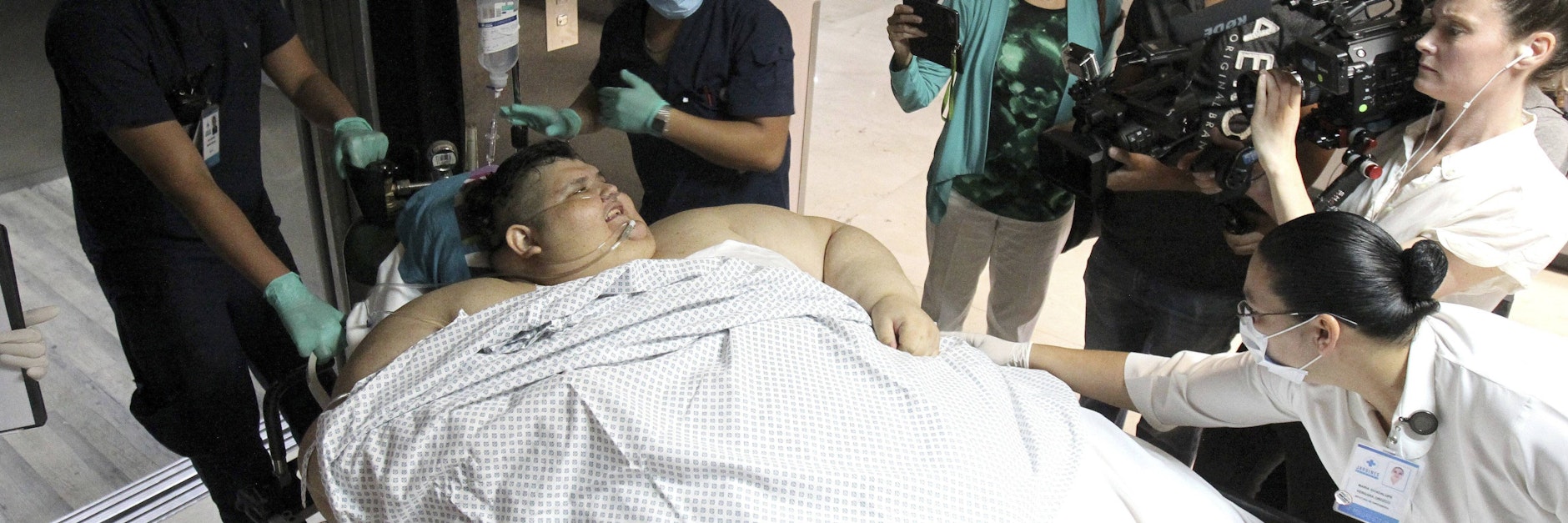 Juan Pedro Franco, der früher als der dickste Mann der Welt galt, hat das Coronavirus besiegt.