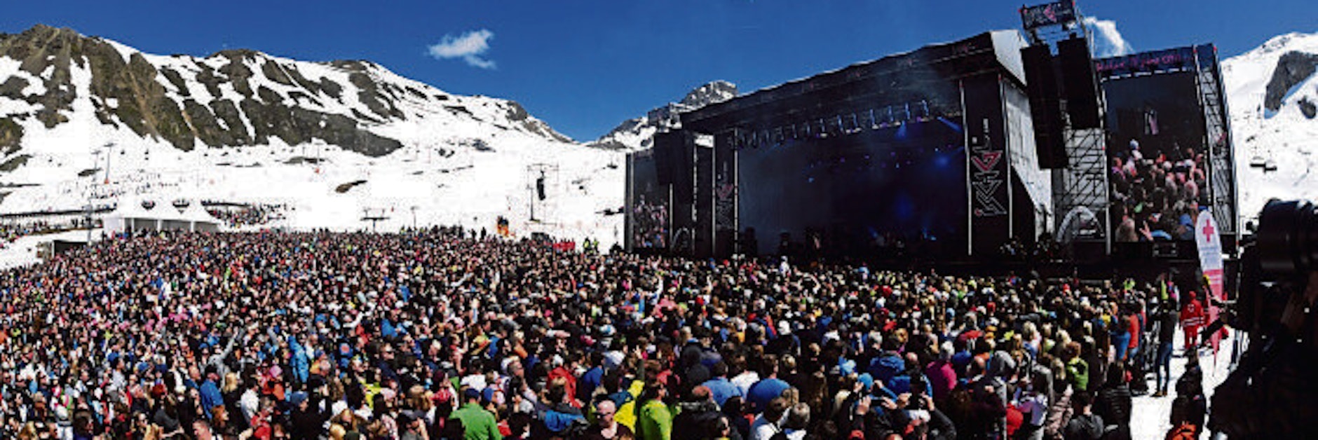 Solche Après-Ski-Auftritte von Helene Fischer, wie hier in der Skimetropole Ischgl, wird es vorerst nicht mehr geben.