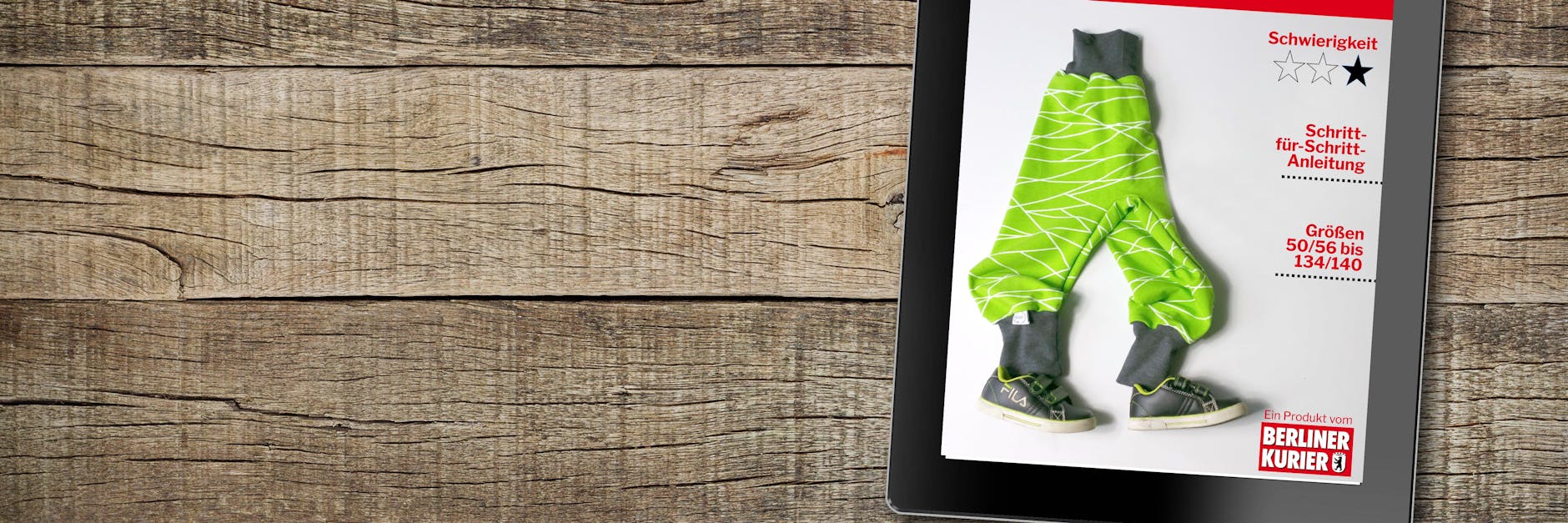 Perfekt für Anfänger: Nähe die Pumphose *Kikki* für deine Kinder selber.