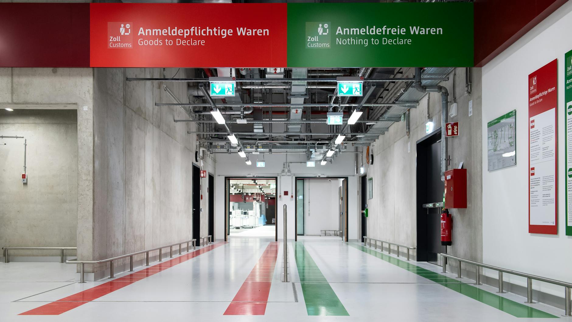 Beton und Stahl pur: BER-Terminal 2.<br><br>