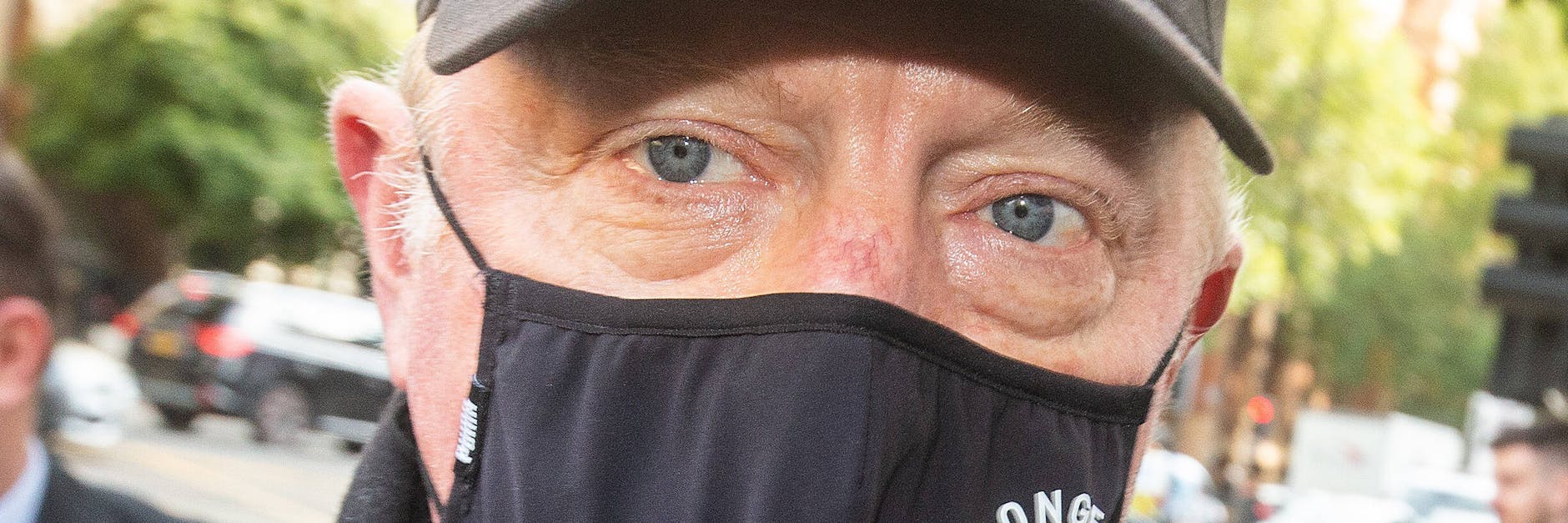 Boris Becker am Donnerstag bei der Gerichtsanhörung.