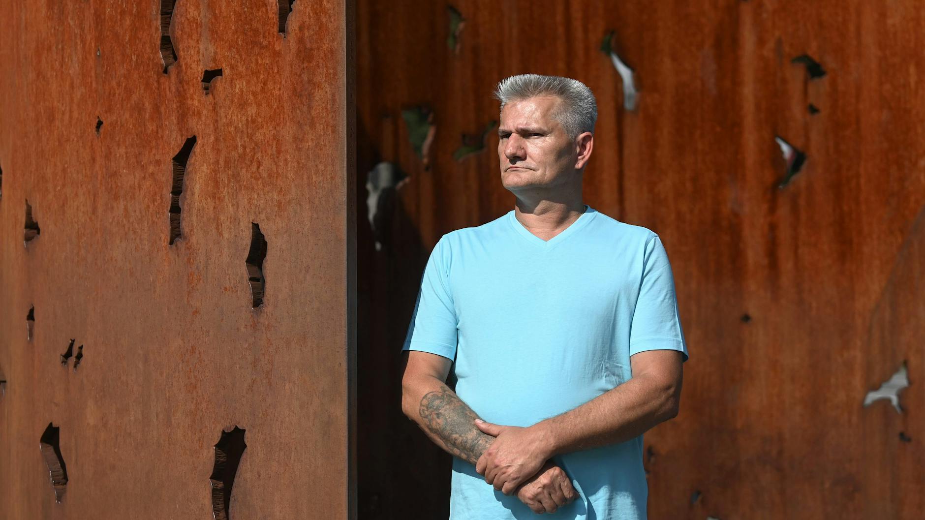 Robert Höckmayr verlor bei dem Attentat zwei Geschwister.