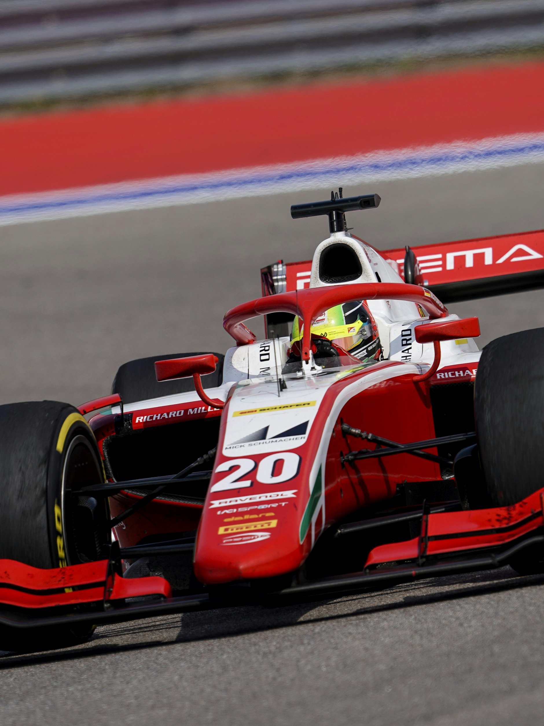 Mick Schumacher freute sich über die Balance seines Autos.&nbsp;