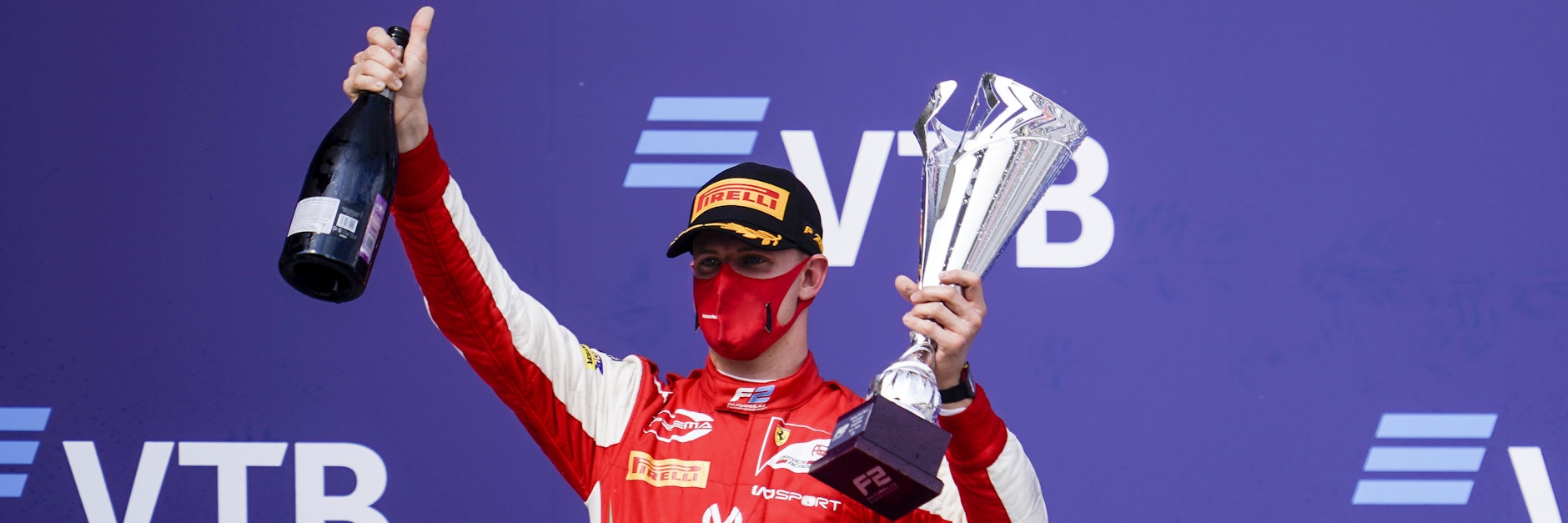 Mick Schumacher feiert in Sotschi seinen zweiten Saisonsieg.&nbsp;