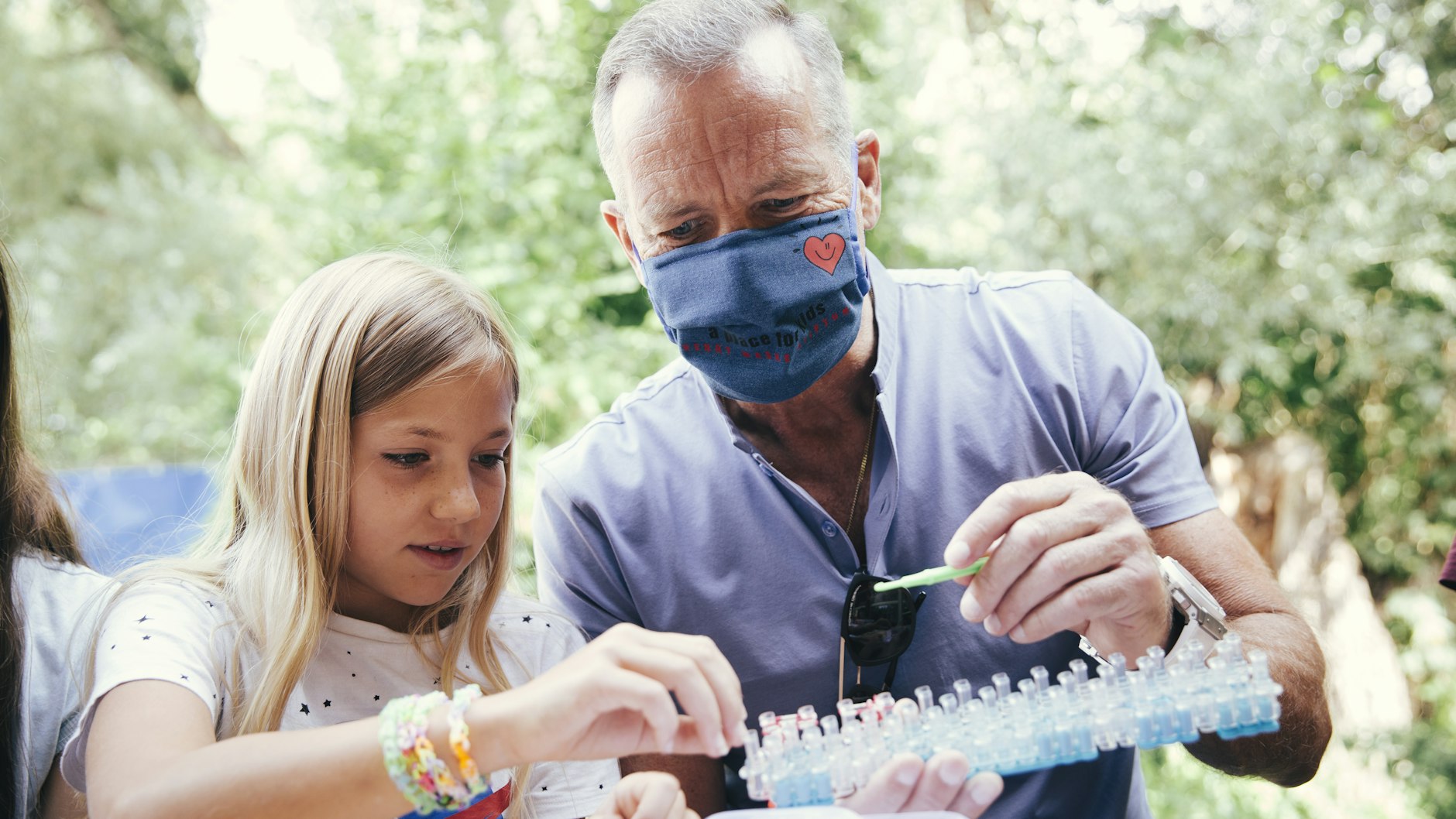Sommercamp bei der Henry Maske Stiftung in Brandenburg während der Covid Pandemie.&nbsp;