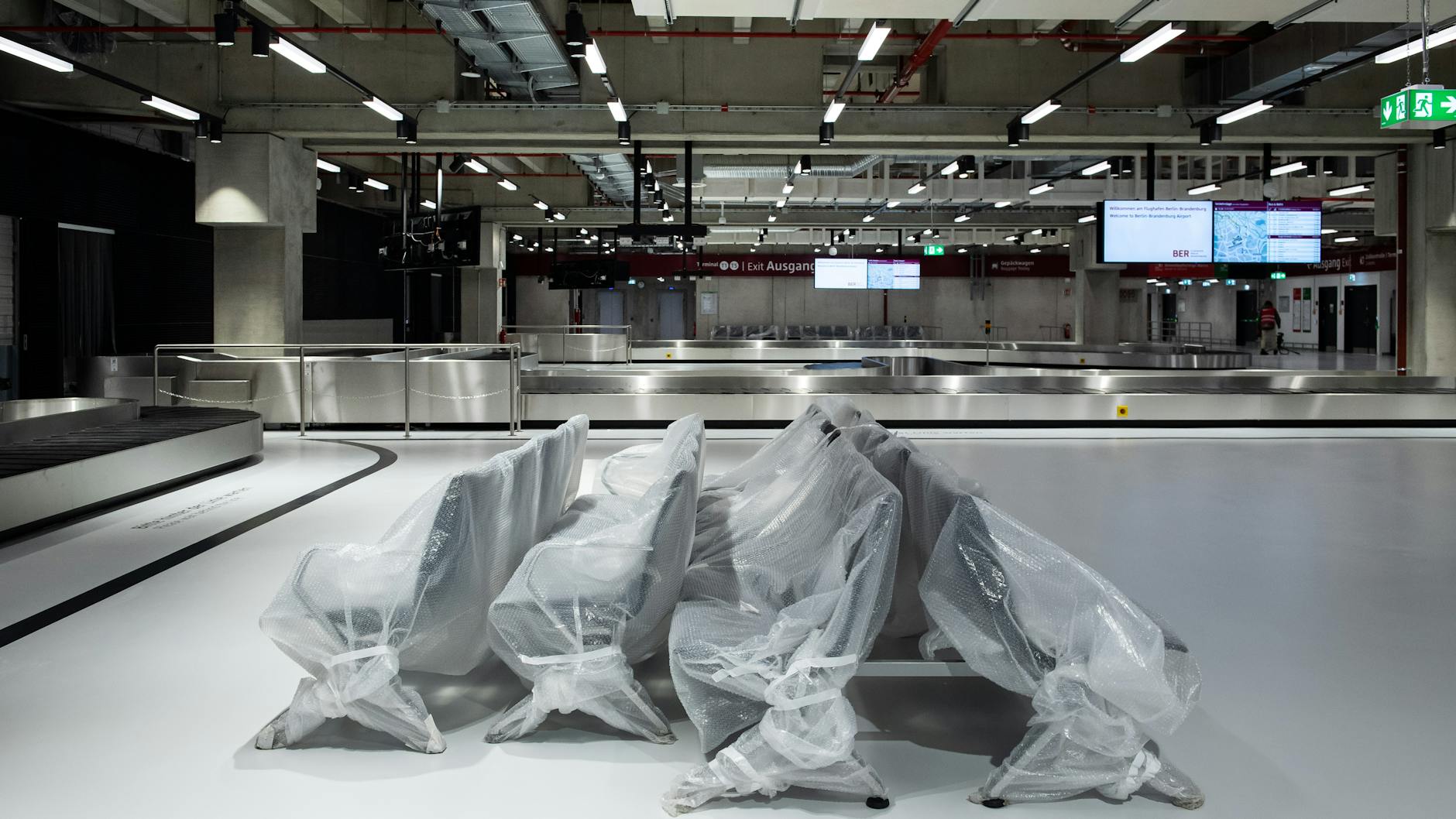 Innenansicht im Terminal 2.<br>